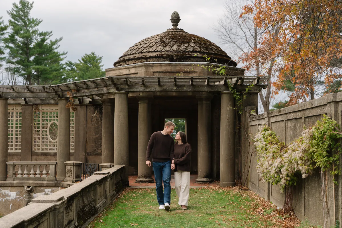 Chace & Billy at Castle Hill on the Crane Estate, Ipswich, MA; couple photography
