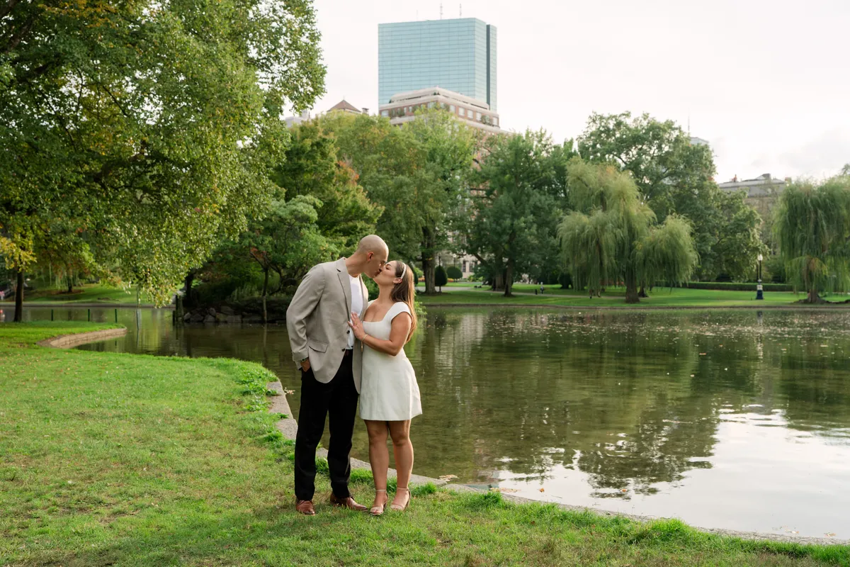 Gianna & Jacob at Beacon Hill, Boston, MA; couple photography