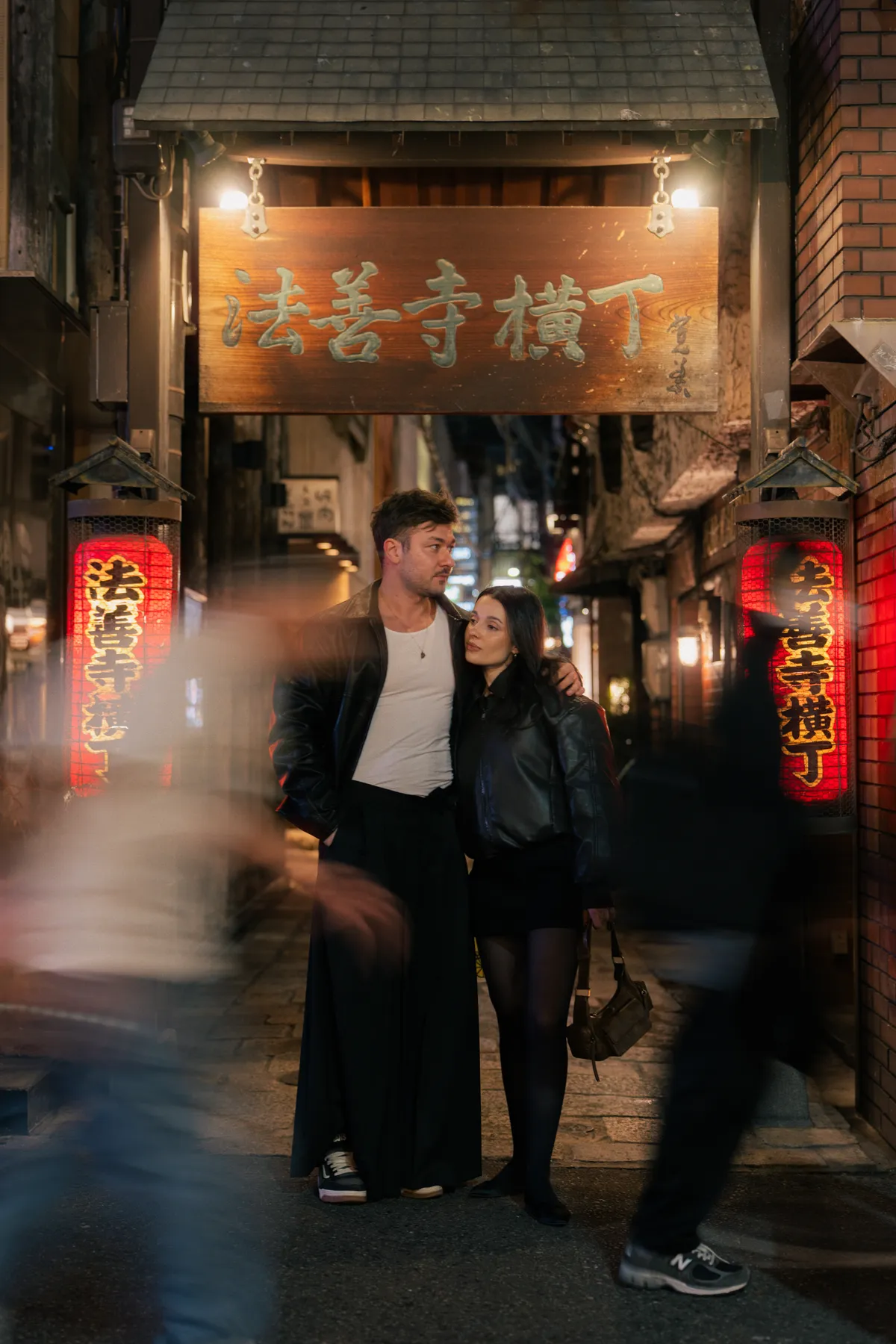 Yaroslav & Julia couple session at Osaka, Japan
