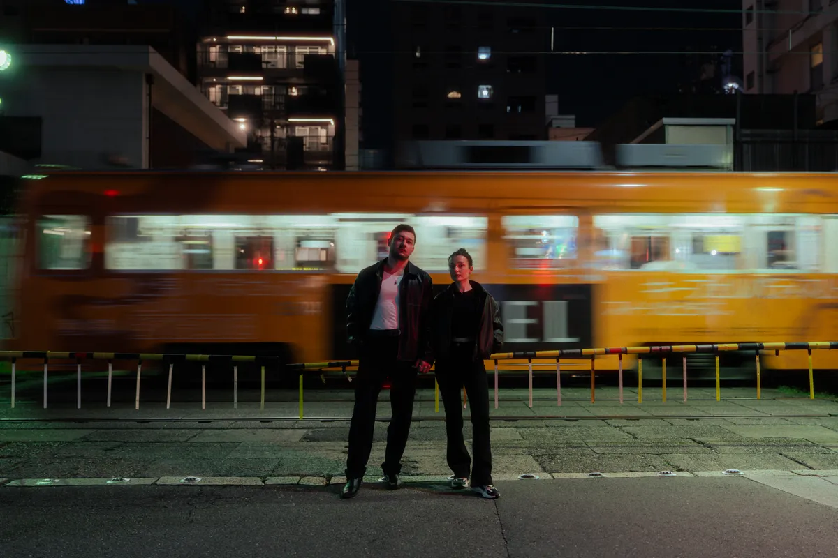 Yaroslav & Julia at Osaka, Japan; couple photography