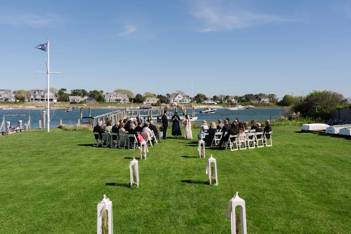 Margaret & Ryan at Bass River Yacht Club, Yarmouth, MA; wedding photography