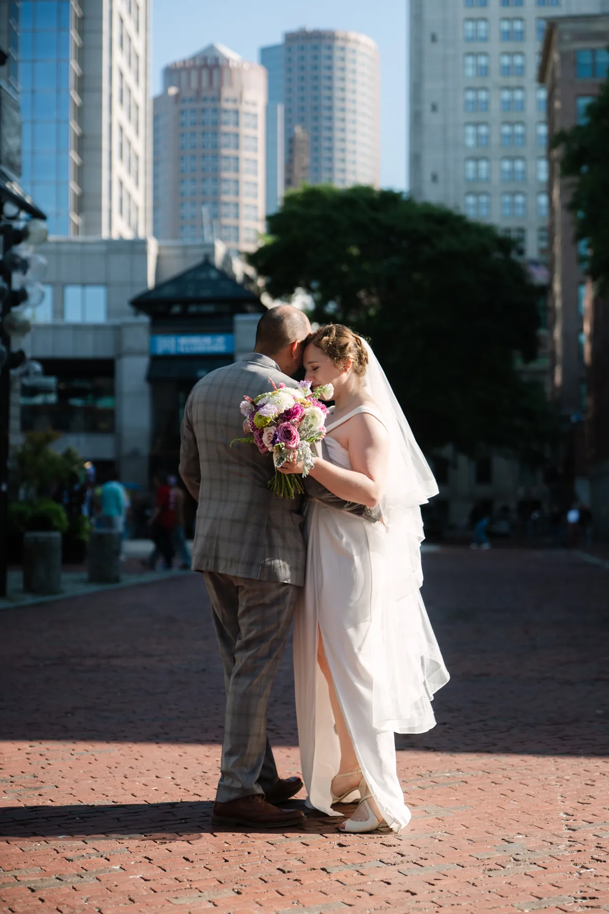Thea & Fernando wedding at Boston City Hall, Boston, MA