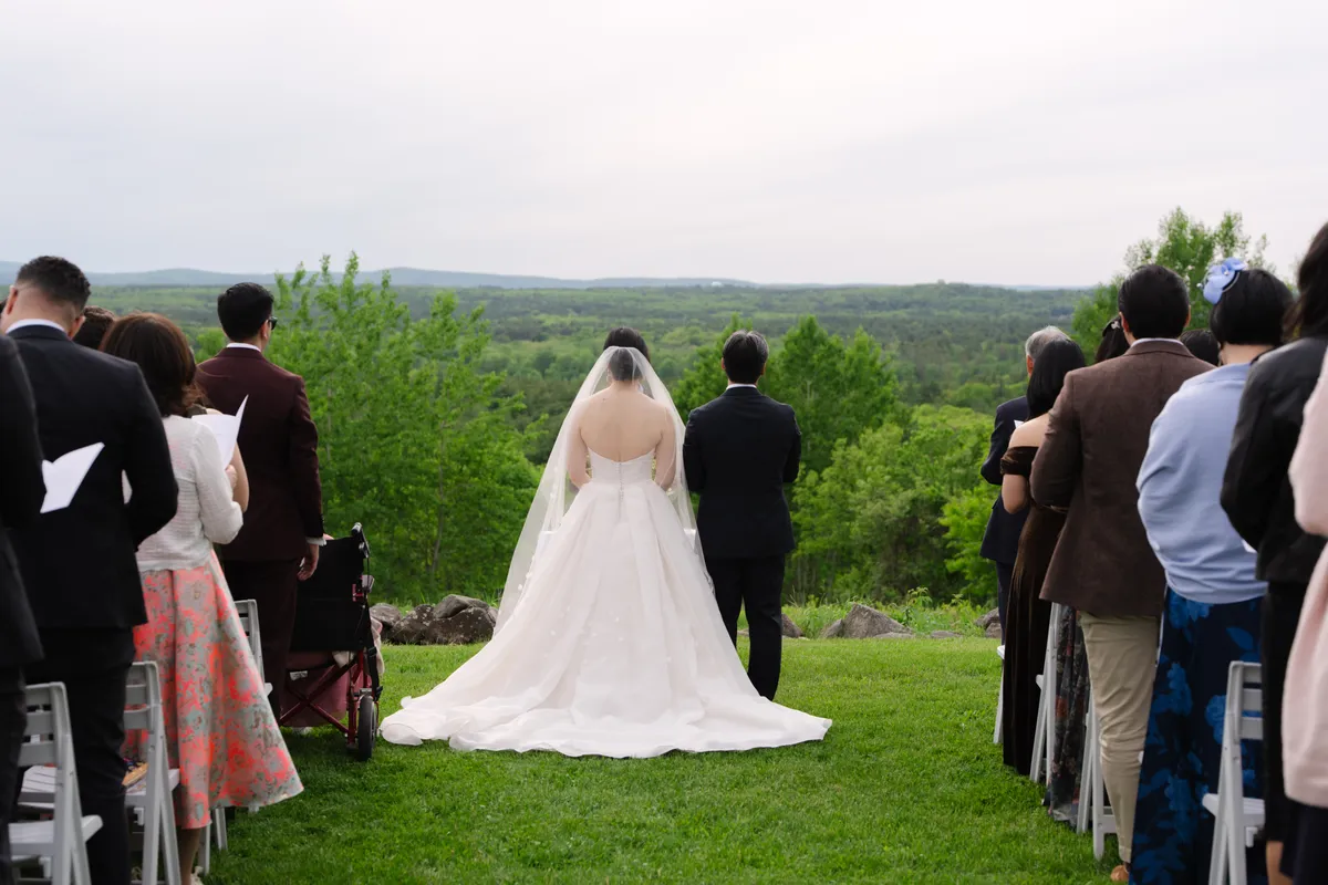 Hannah & Kisuk at Fruitlands Museum, Harvard, MA; wedding photography