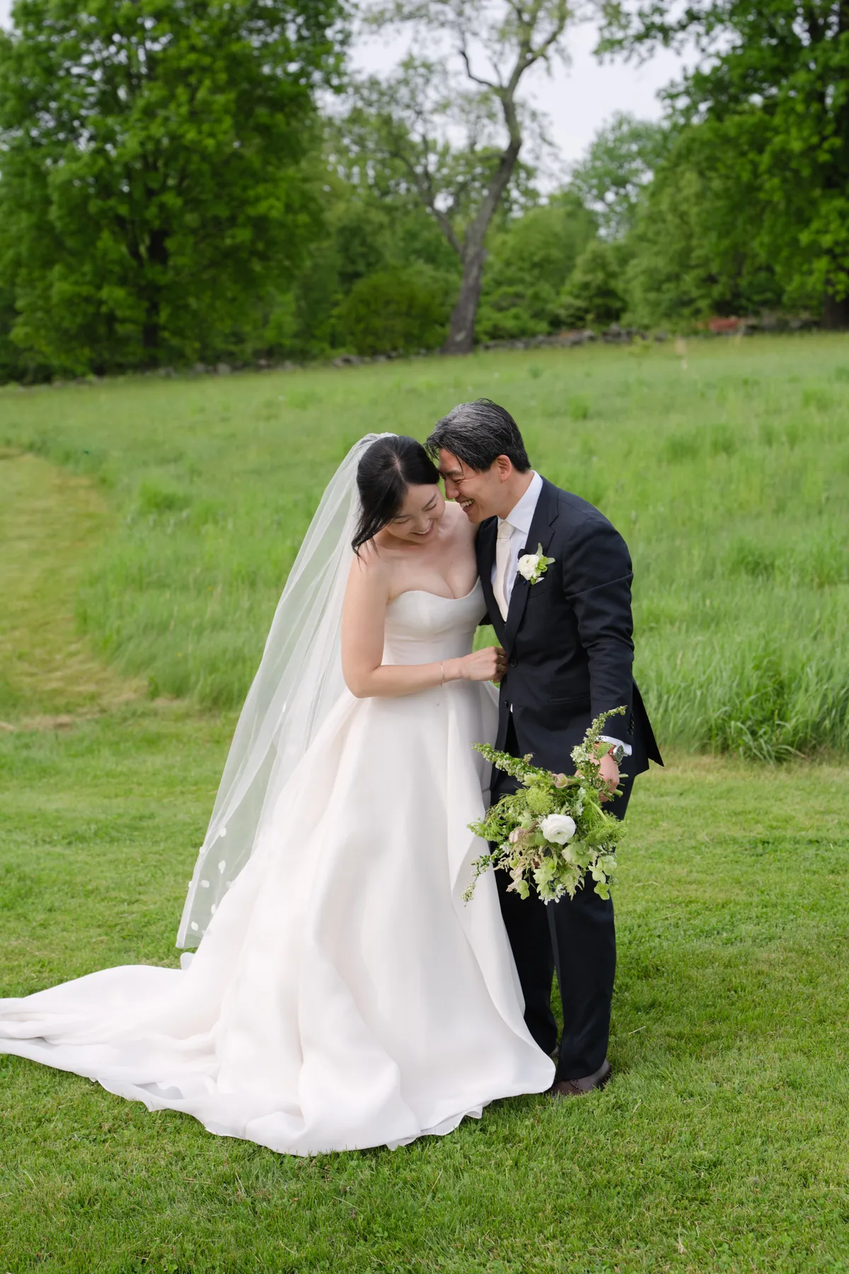 Hannah & Kisuk wedding at Fruitlands Museum, Harvard, MA