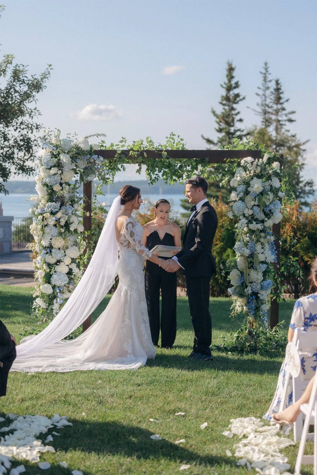 Veronica & Joseph wedding at Harborside Hotel, Bar Harbor, ME